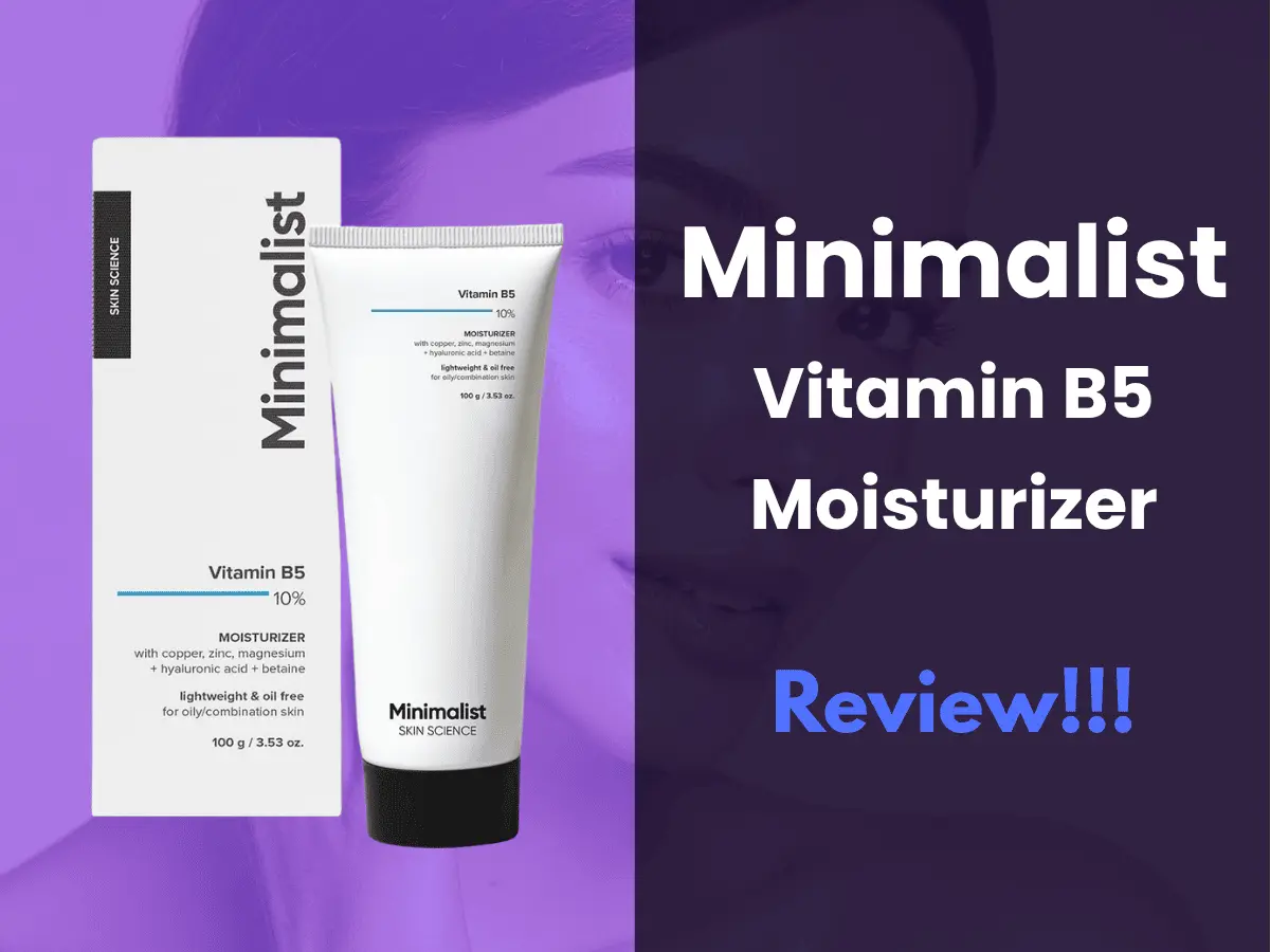 Minimalist Moisturizer